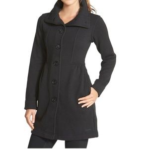 Patagonia Black Better Sweater Fleece Knit Button Front Jacket Coat